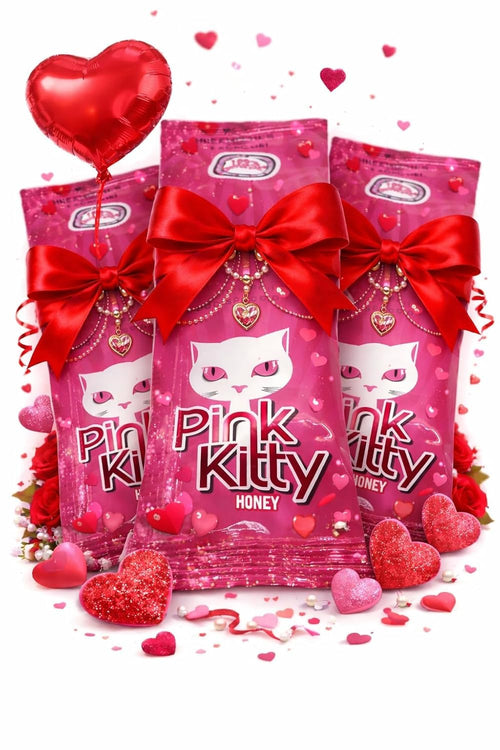 Pack OF 24 Pink Kitty HONEY (Honey for her). for Women only (Pack (24)