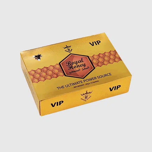 Royal Honey.12 Pack - raw Honey Natural Energy Vitality Packs