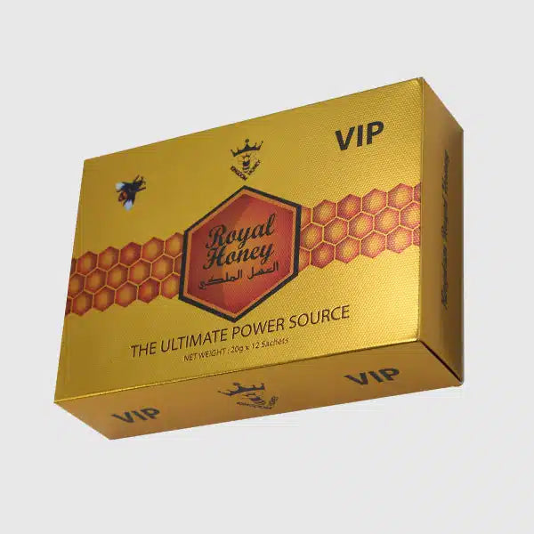 Royal Honey.12 Pack - raw Honey Natural Energy Vitality Packs